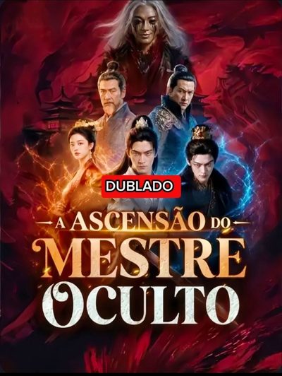 Capa da minisserie A Ascensão do Mestre Oculto dublado