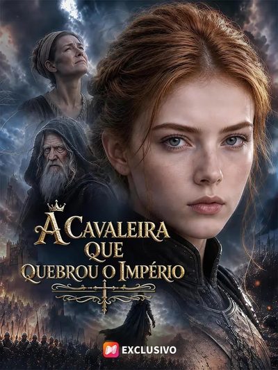 Capa da minisserie A Cavaleira que Quebrou o Império
