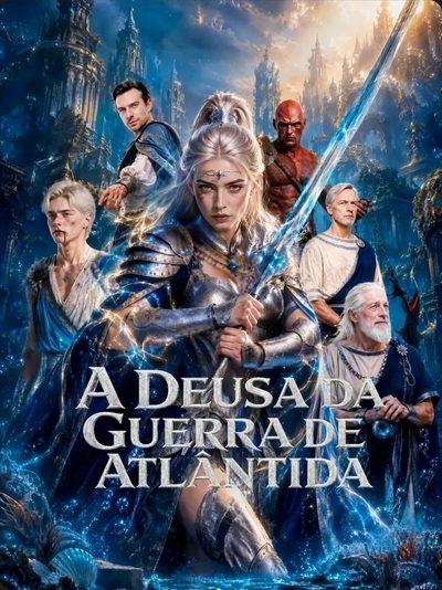 Capa da minisserie A Deusa da Guerra de Atlântida