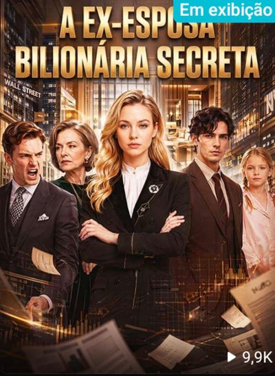 Capa da minisserie A Ex-esposa Bilionária Secreta