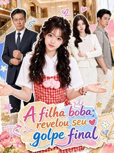 Capa da minisserie A Filha Boba: Revelou Seu Golpe Final