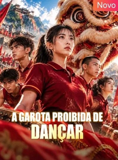 Capa da minisserie A Garota Proibida de Dançar