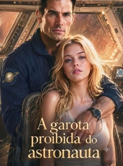Capa da minisserie A Garota Proibida do Astronauta -