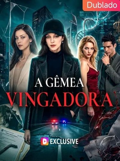 Capa da minisserie A Gêmea Vingadora