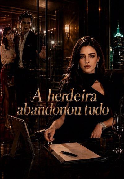 Capa da minisserie A Herdeira Abandonou Tudo