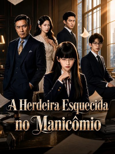 Capa da minisserie A Herdeira Esquecida no Manicômio
