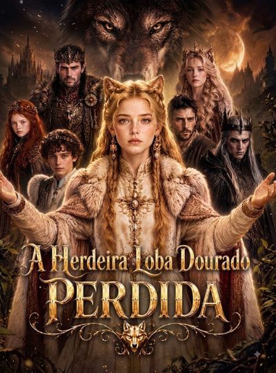 Capa da minisserie A Herdeira Loba Dourada Perdida