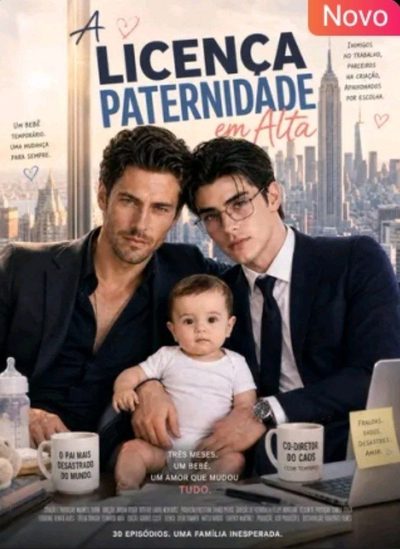 Capa da minisserie A Licença Paternidade em Alta