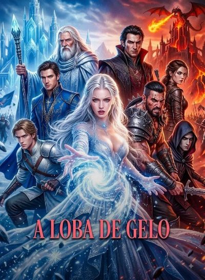 Capa da minisserie A Loba de Gelo