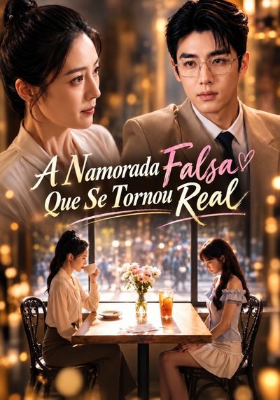 Capa da minisserie A Namorada Falsa que Se Tornou Real
