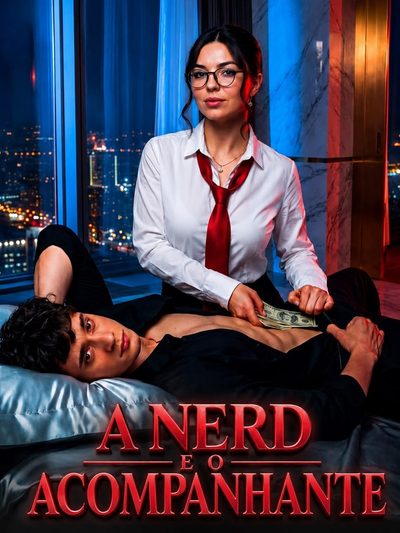 Capa da minisserie A Nerd e o Acompanhante