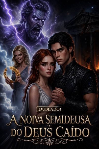 Capa da minisserie A Noiva Semideusa do Deus Caído