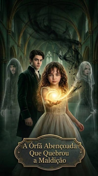 Capa da minisserie A Orfã Abençoada que Quebrou a Maldição