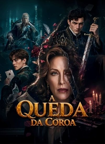 Capa da minisserie A Queda da Coroa