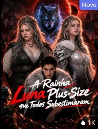 Capa da minisserie A Rainha Luna Plus Size que Todos Subestimaram