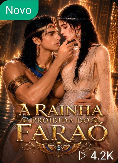 Capa da minisserie A Rainha Proibida do Faraó