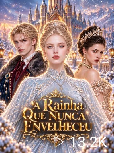 Capa da minisserie A Rainha que Nunca Envelheceu