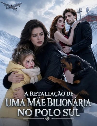 Capa da minisserie A Retaliação de uma Mãe Bilionária no Polo Sul