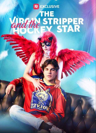 Capa da minisserie A Stripper Virgem e o Astro do Rock the Virgin Stripper And the Hockey Star
