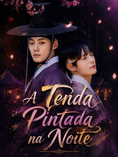 Capa da minisserie A Tenda Pintada na Noite