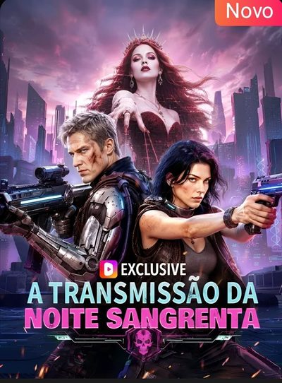 Capa da minisserie A Transmissão da Noite Sangrenta