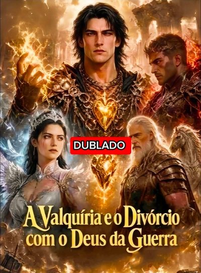 Capa da minisserie A Valquíria É o Divórcio com o Deus da Guerra
