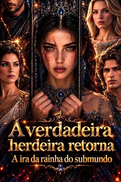 Capa da minisserie A Verdadeira Herdeira Retorna a Ira da Rainha do Submundo