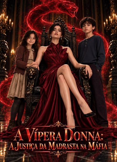 Capa da minisserie A Véspera Donna : a Justiça da Madrasta na Máfia a Vípera