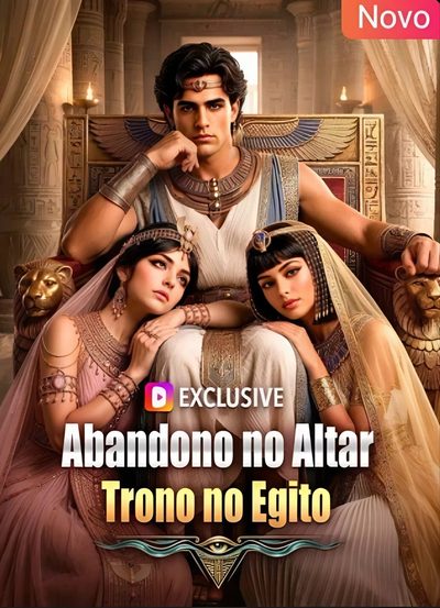 Capa da minisserie Abandono no Altar Trono no Egito
