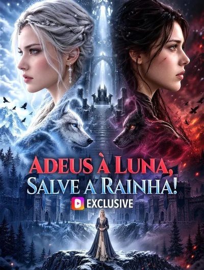 Capa da minisserie Adeus à Luna, Salve a Rainha !