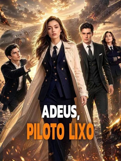 Capa da minisserie Adeus Piloto Lixo