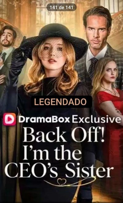 Capa da minisserie Afastem-se! Eu Sou a Irmã do Ceo!
