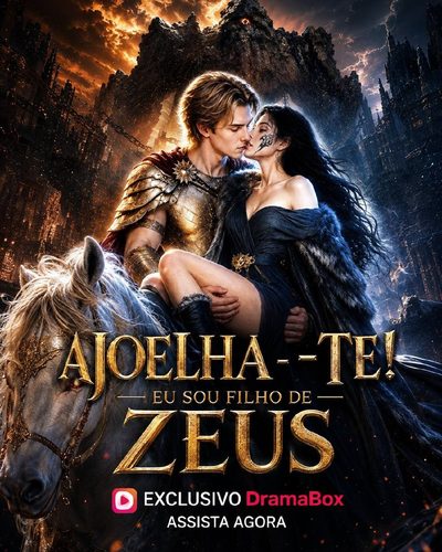 Capa da minisserie Ajoelhe-se! Eu Sou Filho de Zeus