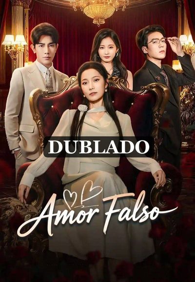 Capa da minisserie Amor Falso dublado