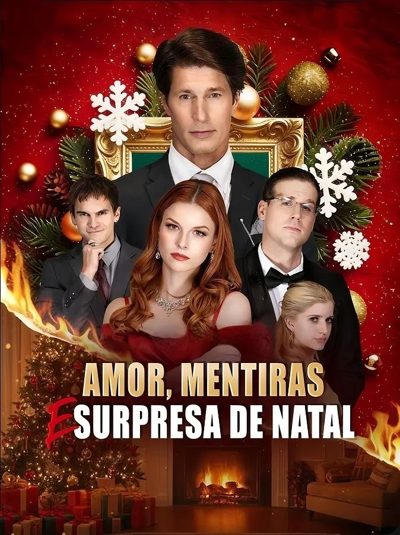 Capa da minisserie Amor, Mentiras e Surpresa de Natal