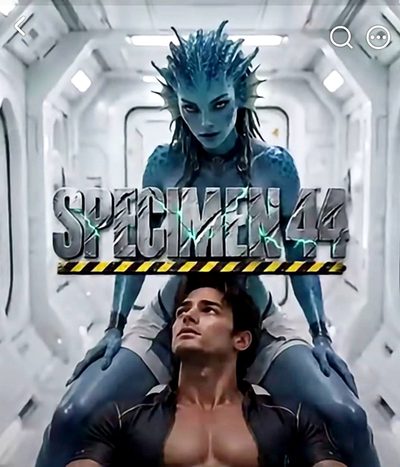 Capa da minisserie Amostra 44/ Specimen 44