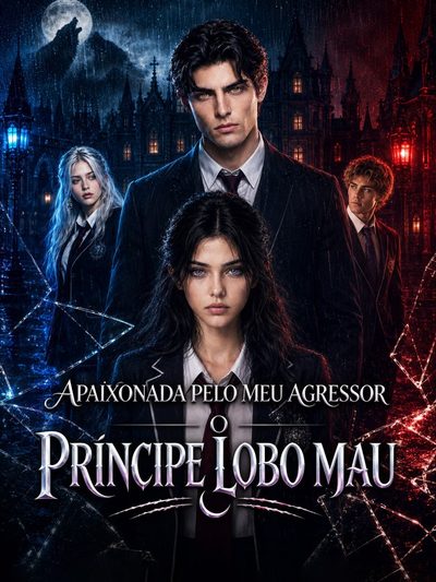 Capa da minisserie Apaixonada Pelo Meu Agressor o Príncipe Lobo Mau