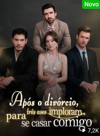 Capa da minisserie Após o Divórcio Ases Imploram para Se Casar Comigo