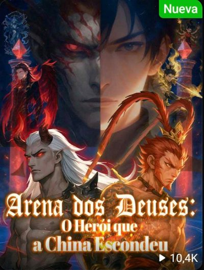 Capa da minisserie Arena dos Deuses: o Herói que a China Escondeu