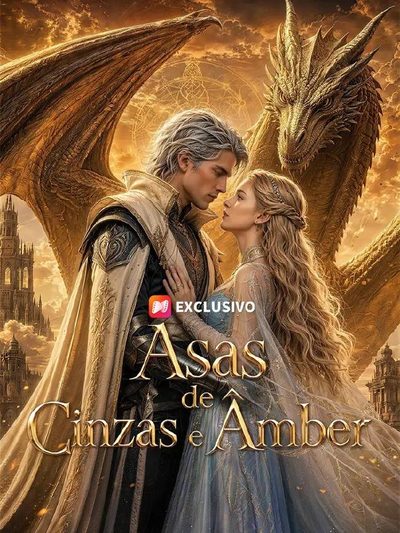 Capa da minisserie Asas de Cinzas e Âmber
