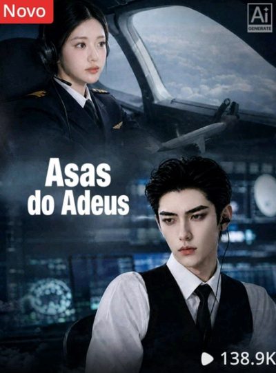 Capa da minisserie Asas do Adeus
