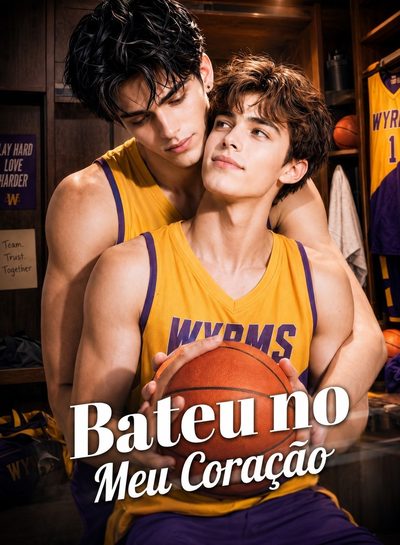 Capa da minisserie Bateu no Meu Coração - Lgbt Bl