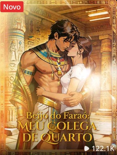 Capa da minisserie Beijo do Faraó: Meu Colega de Quarto