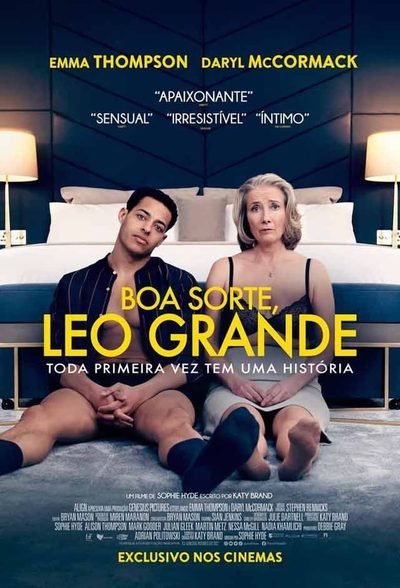 Capa da minisserie Boa Sorte Leo Grande