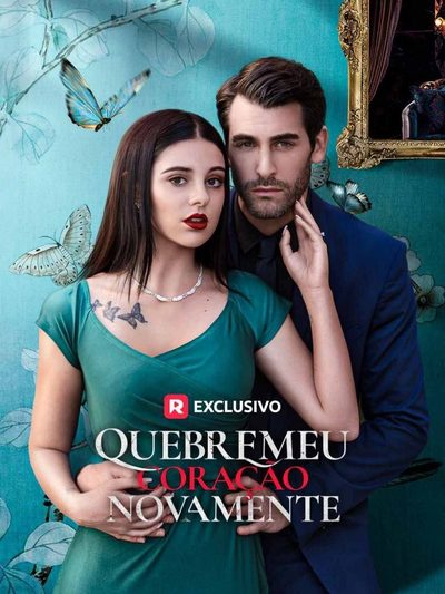 Capa da minisserie Break My Heart Again Quebre Meu Coração de Novo Quebre Meu Coração Novamente