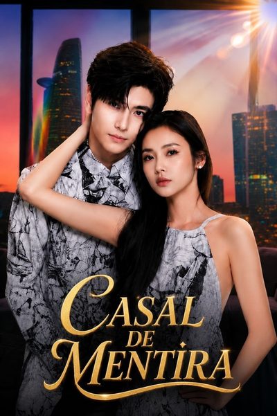 Capa da minisserie Casal de Mentira