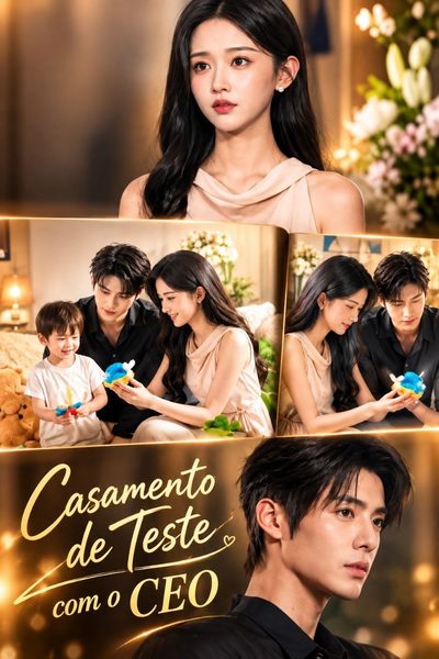 Capa da minisserie Casamento de Teste com o Ceo