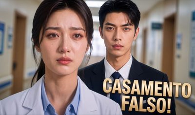 Capa da minisserie Casamento Falso