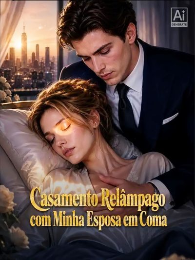 Capa da minisserie Casamento Relâmpago com Minha Esposa em Coma