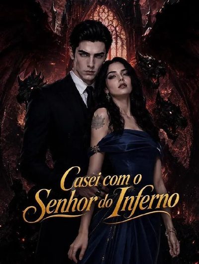 Capa da minisserie Casei com o Senhor do Inferno